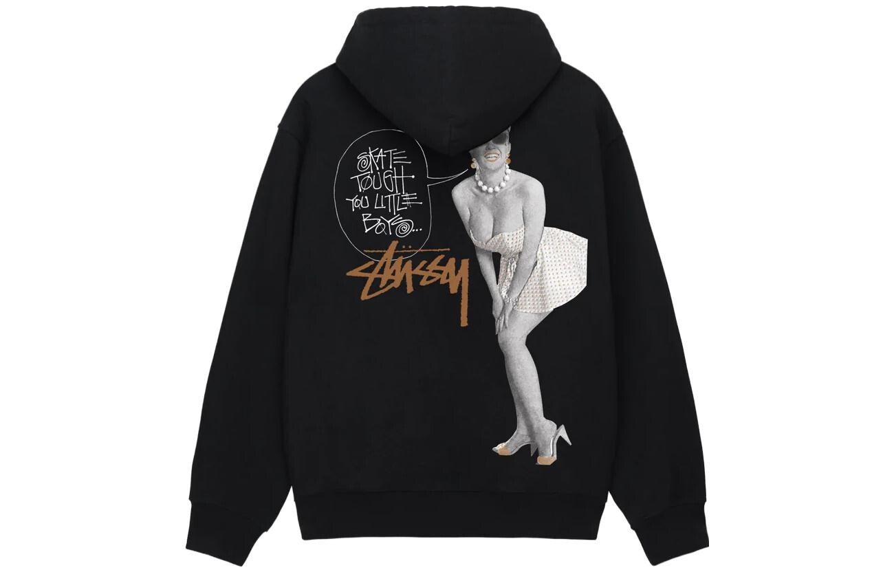 

SS23 Летняя серия Толстовка Унисекс Stussy, серый