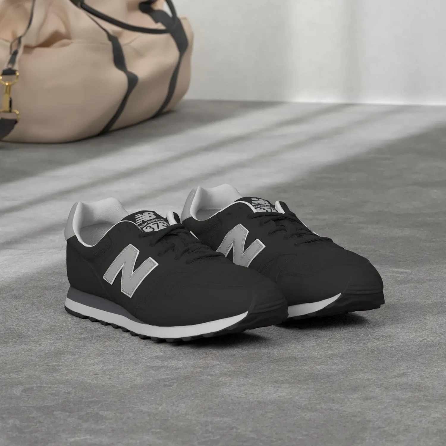 Мужские кроссовки New Balance 440 Core-ML373GRE, модель 373 Core Low Top, черный — фото 2