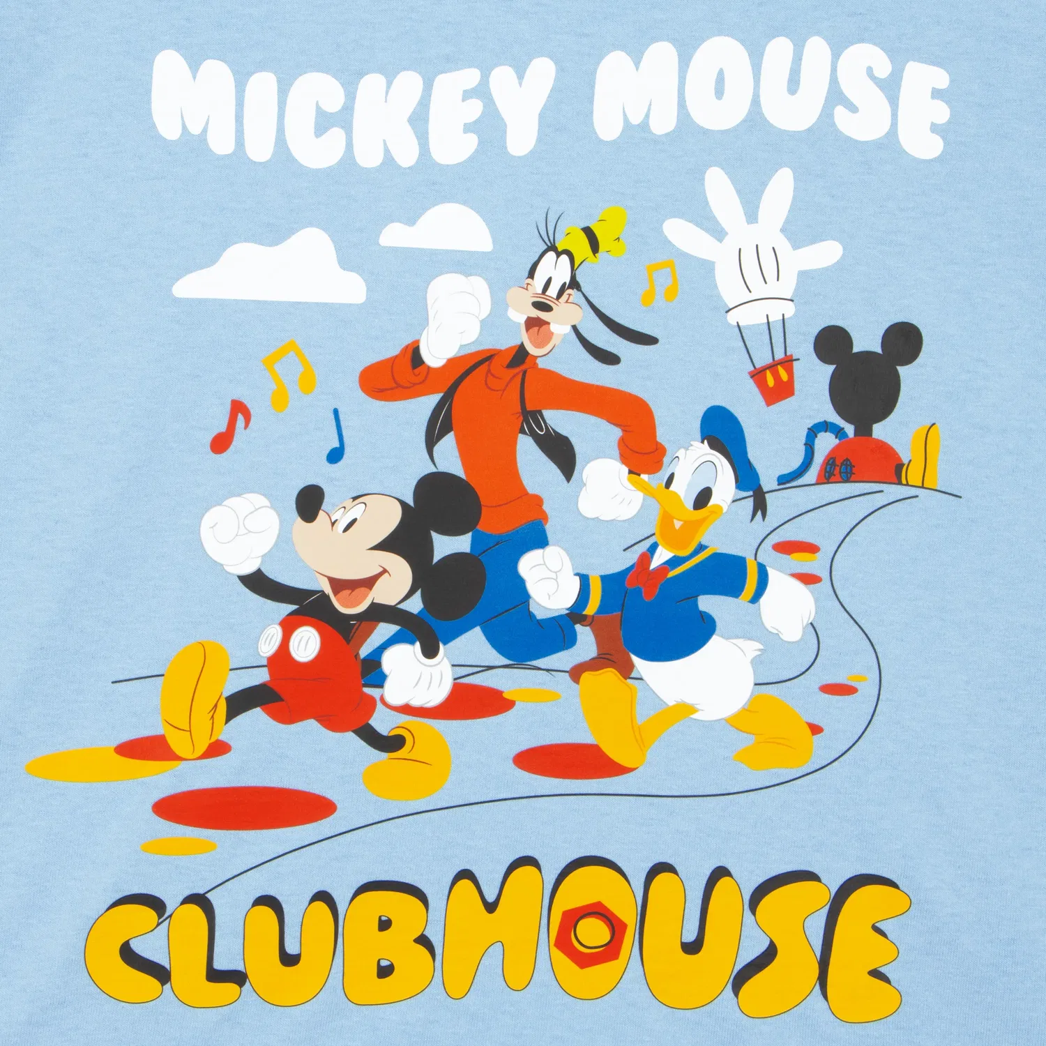 Футболка с принтом Mickey Mouse Clubhouse Disney, синий — фото 2