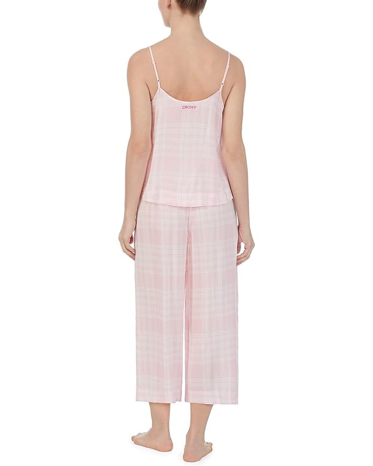 

Пижамный комплект DKNY Cami Culottes PJ Set, цвет Sorbet Plaid