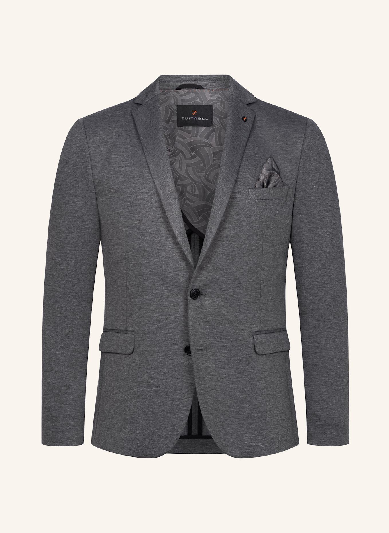 

Пиджак Dinorris slim fit из джерси Zuitable, серый