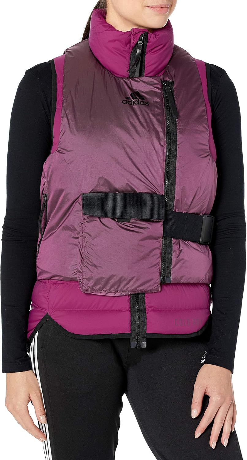 

Женская жилетка Adidas Cold.rdy утепленная, фиолетовый