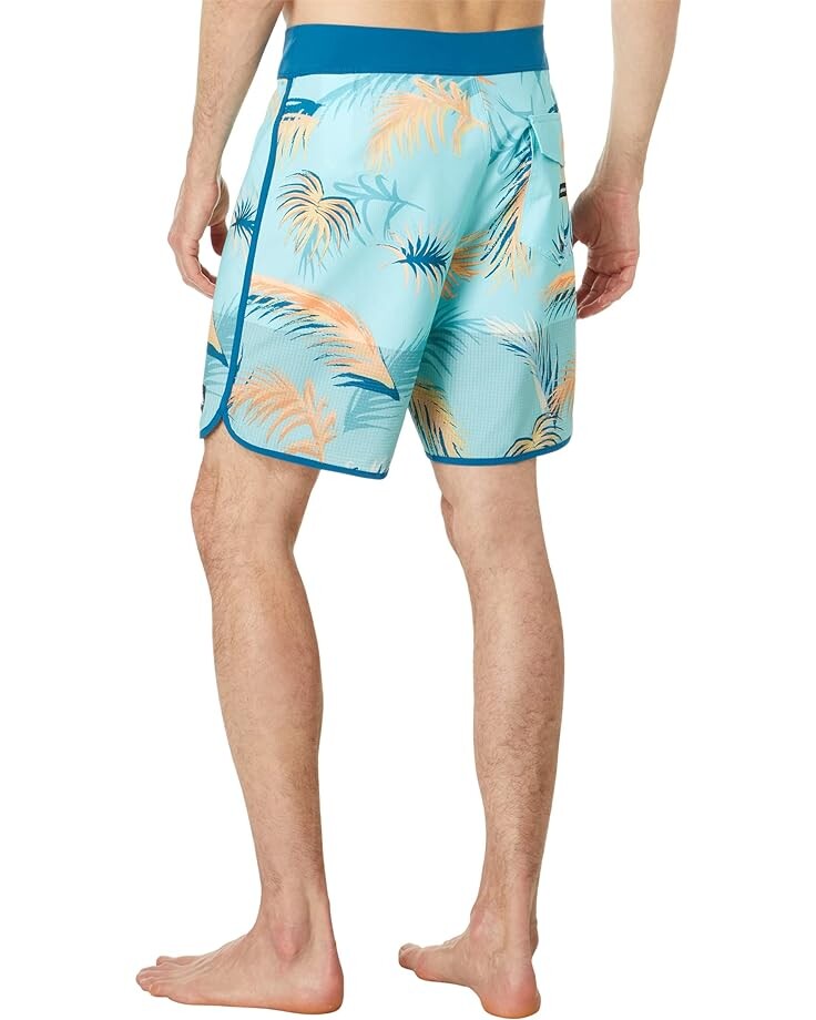 

Шорты для плавания Quiksilver Highlite Scallop 19" Boardshorts, цвет Maroccan Blue