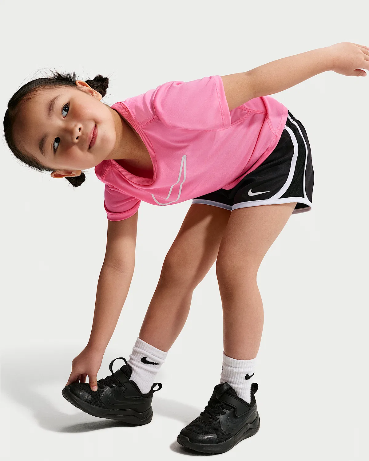 Детские шорты Nike Dri-FIT Tempo Toddler, Black — фото 4
