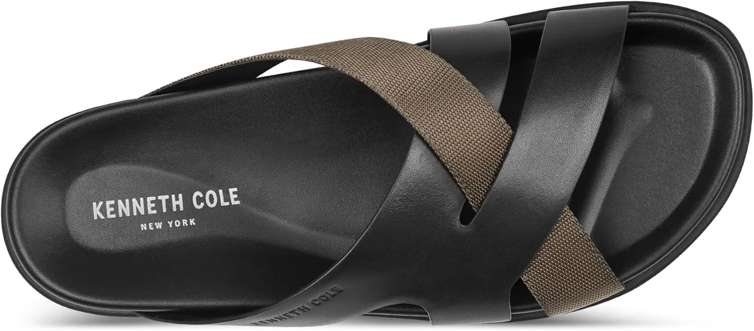 Сандалии мужские Kenneth Cole New York, черная кожа — фото 4