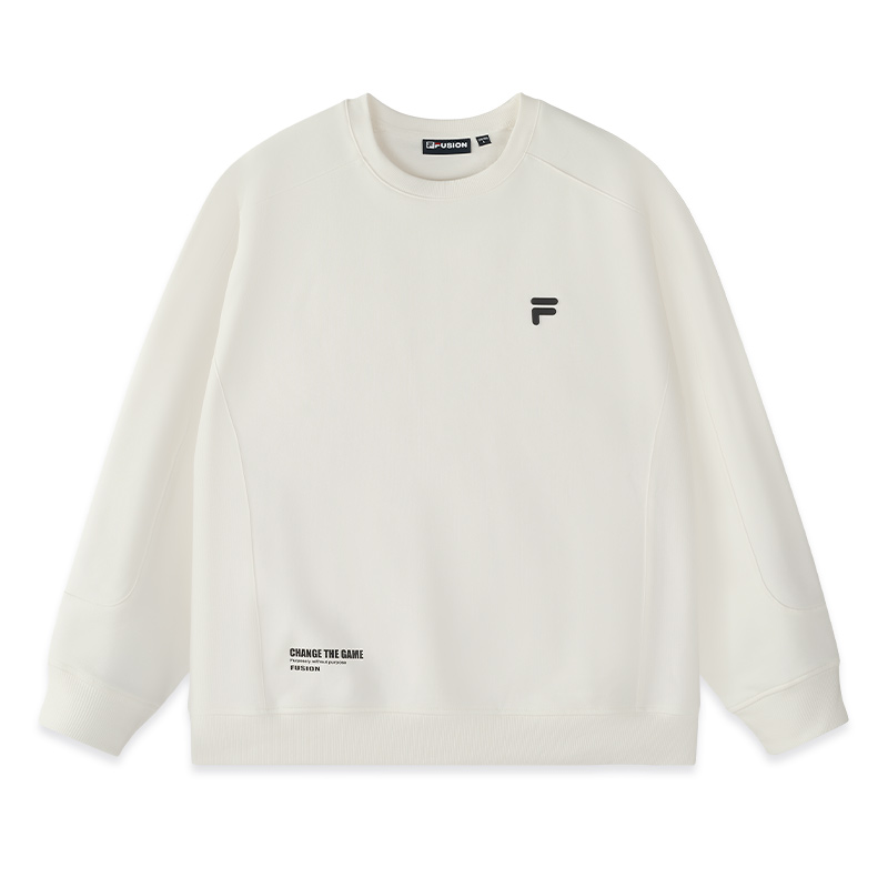 

Футболка унисекс облачно-белая FILA FUSION