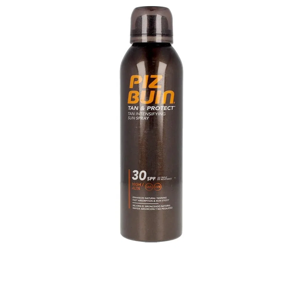 Солнцезащитный спрей «Tan And Protect Tan Intensifying SPF30» от Piz Buin Piz Buin