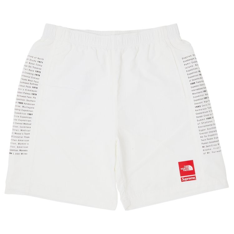 

Шорты Supreme x The North Face Nylon Short, белый