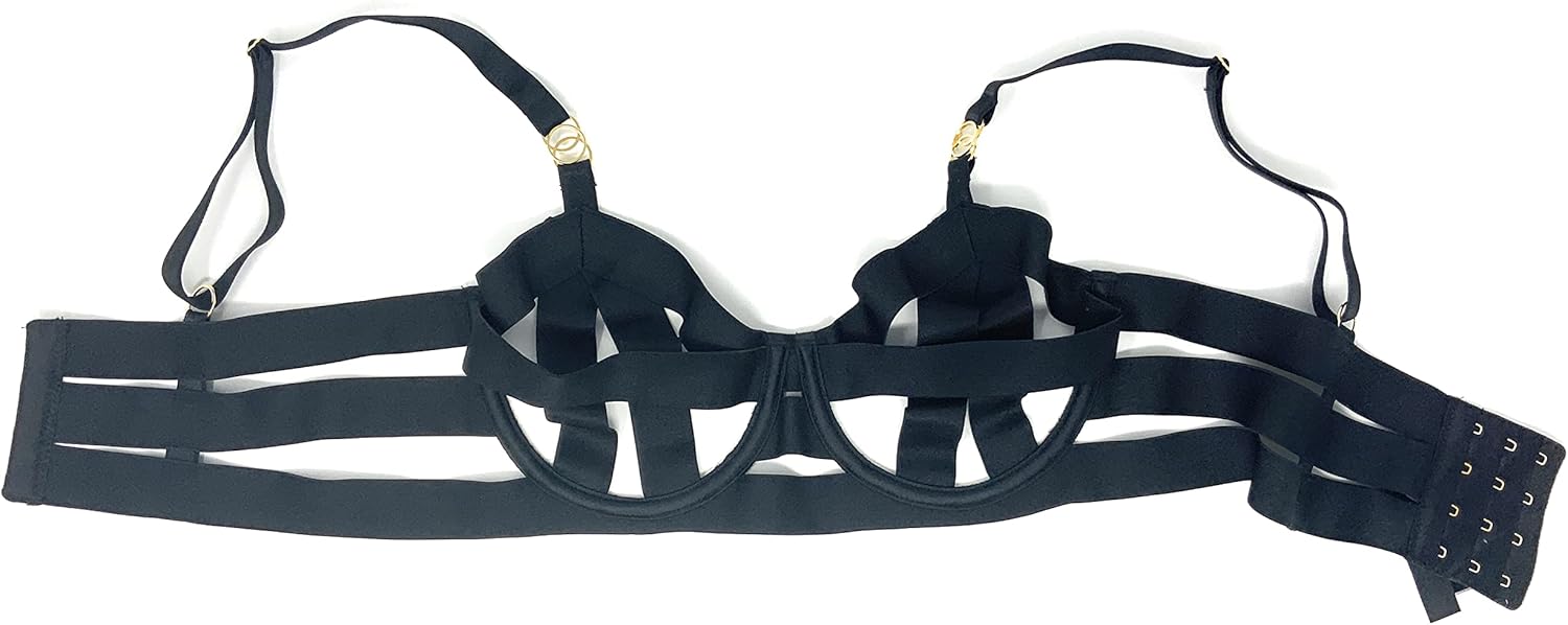 

Бюстгальтер Very Sexy Strappy Unlined Balconet от Victoria's Secret, Black Strappy