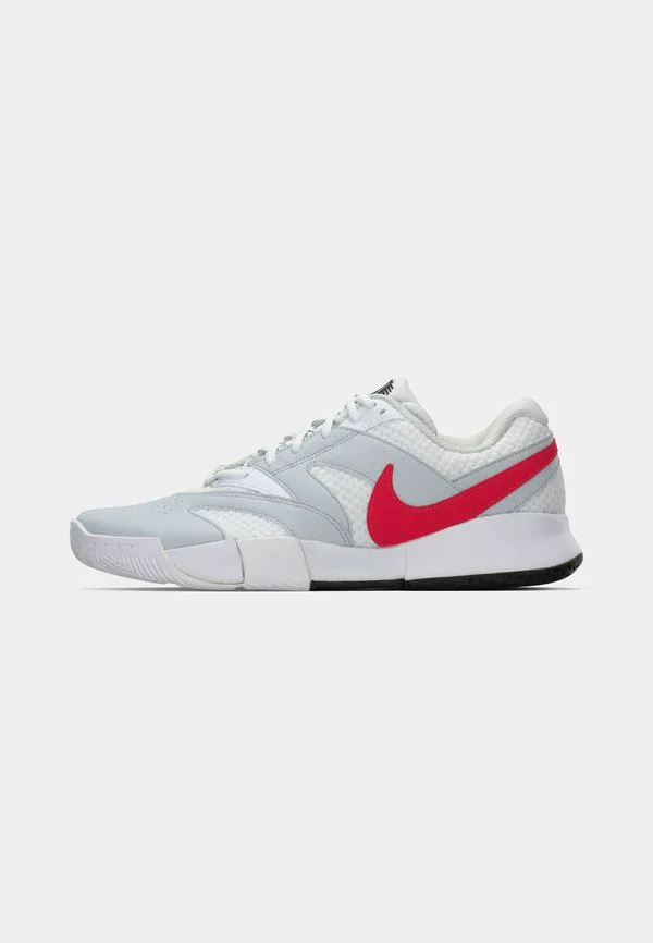 Теннисные кроссовки court lite 4 hc all-court Nike Performance, White/Light Crimson/Pure Platinum-Coloured — фото 2