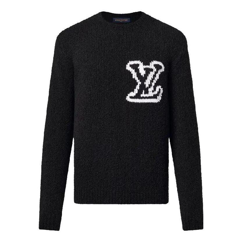 

Свитер LOUIS VUITTON Wool Blend Crewneck Sweater 'Black', черный