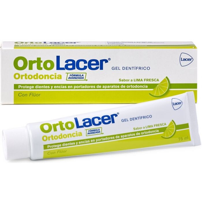 

Зубная паста Orto Gel Dentifrico Lima Fresca Lacer, 75 ml