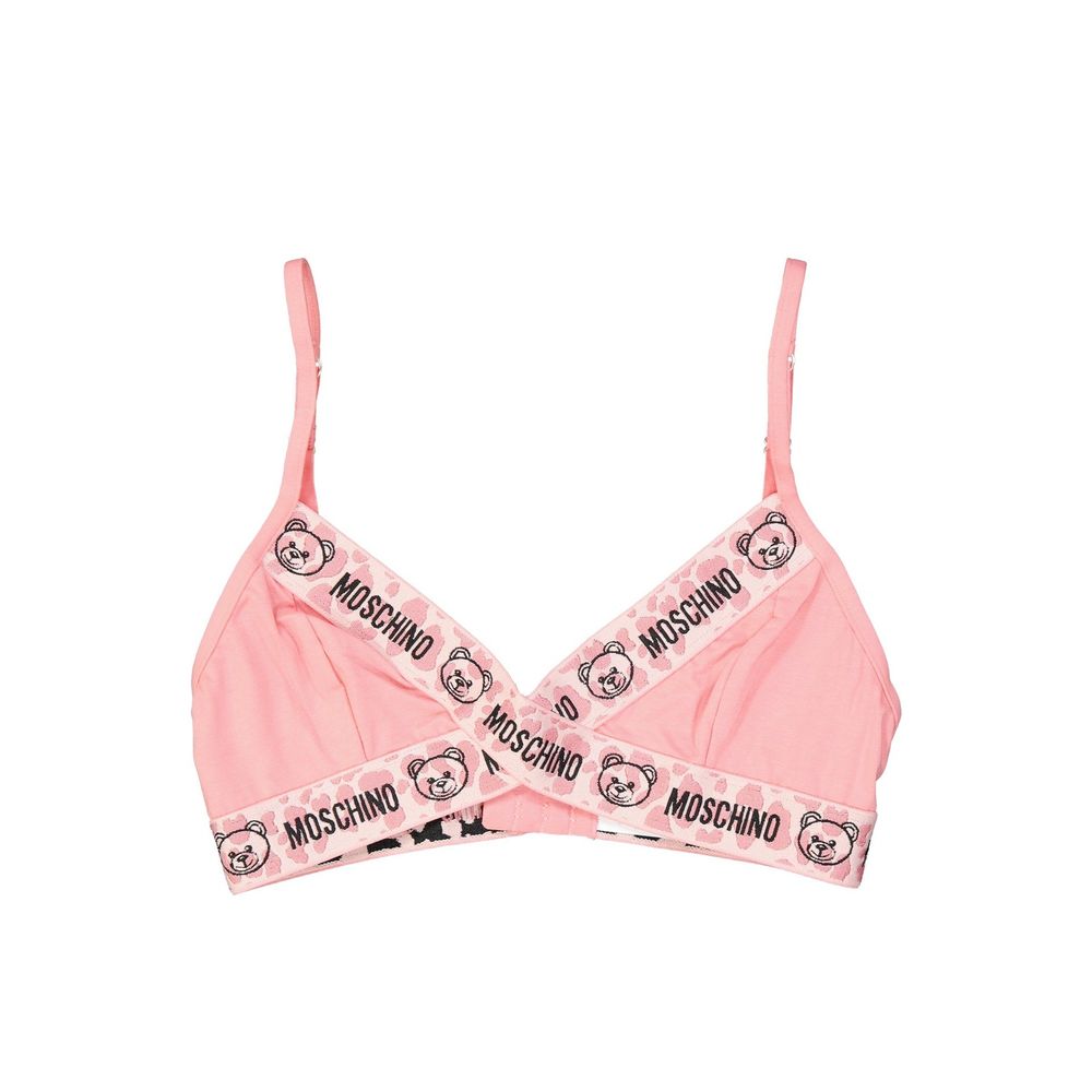 

Бюстгальтер с треугольными чашечками Moschino, мультиколор