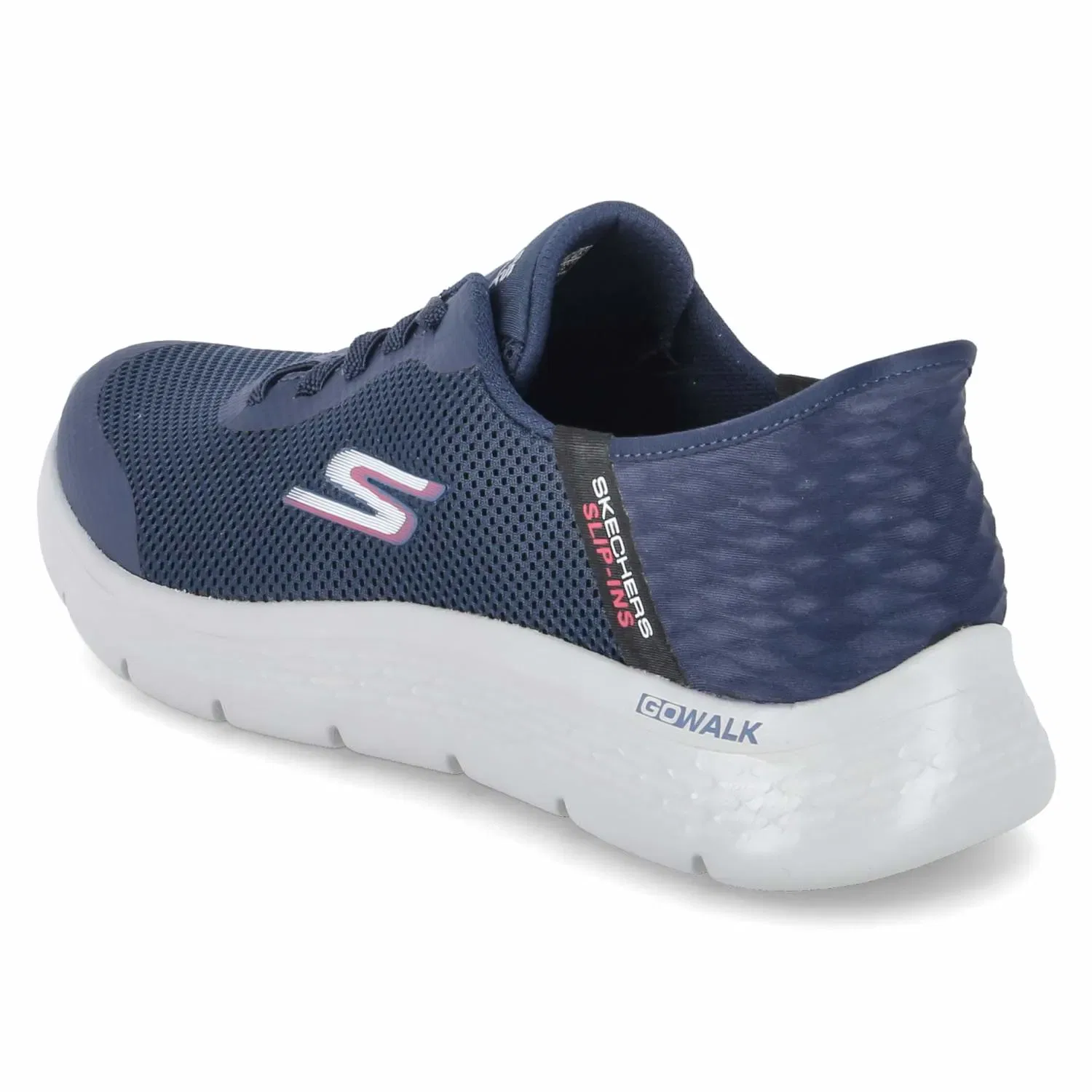 Кроссовки на шнурках Skechers, синие — фото 3