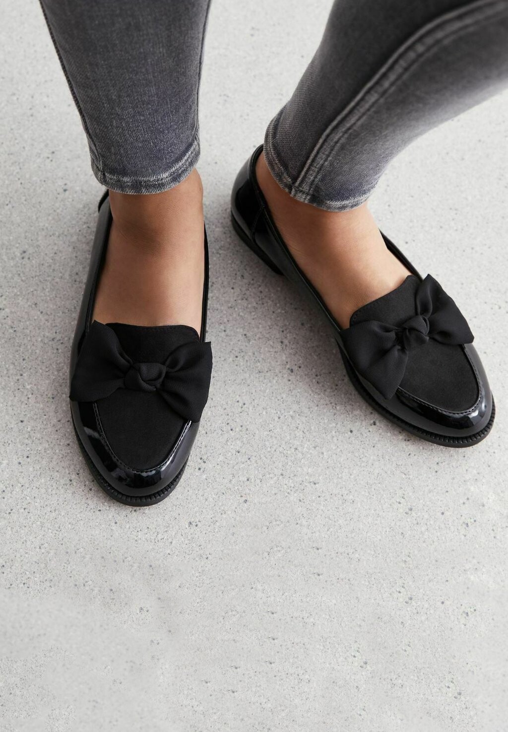 

Тапочки BOW LOAFERS New Look, цвет black