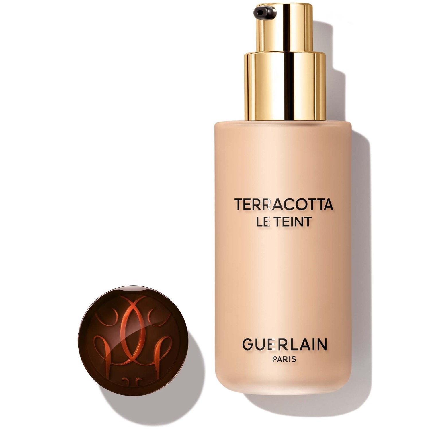 Тональный крем для лица terracotta le teint matte fluid 2n Guerlain, 2.5n - beige, объем 35 мл — фото 2