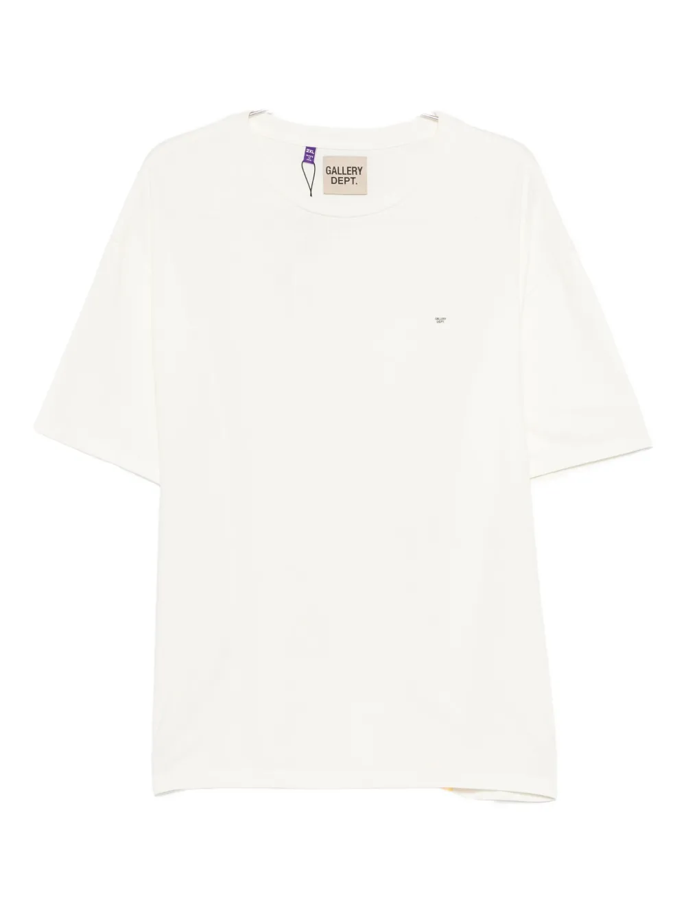 

Хлопковая футболка Gallery Dept., белый