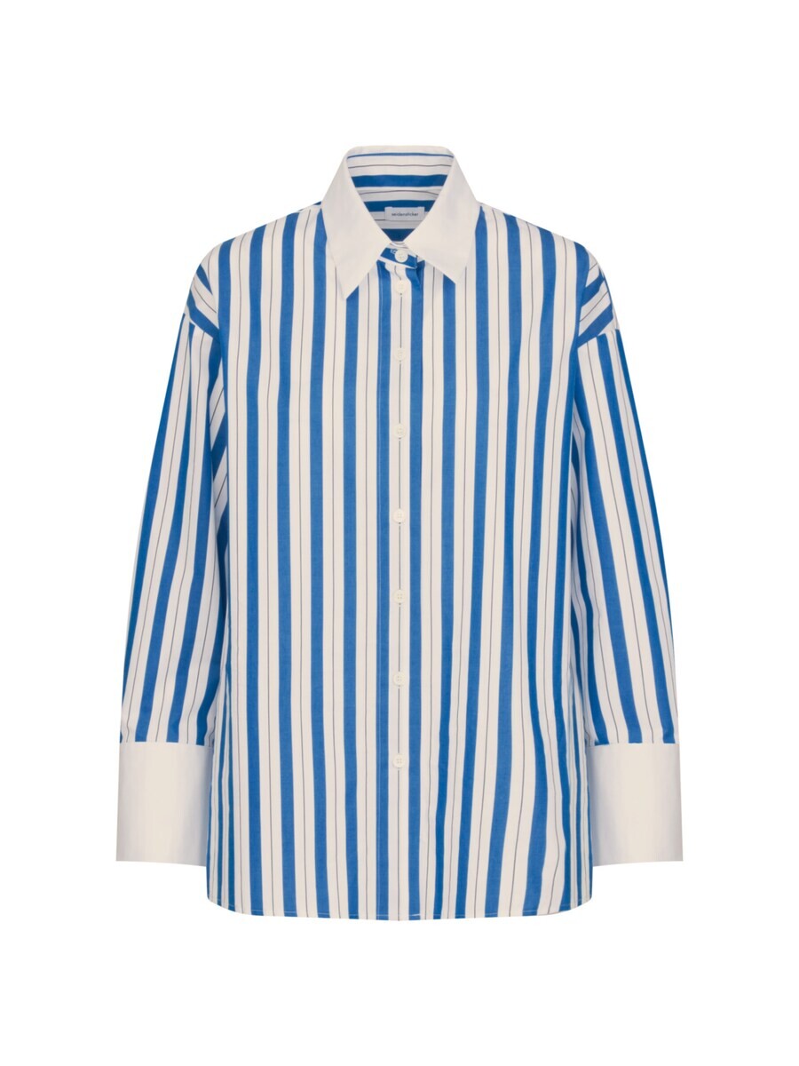 

Блуза SEIDENSTICKER Blouse, цвет Blue/White