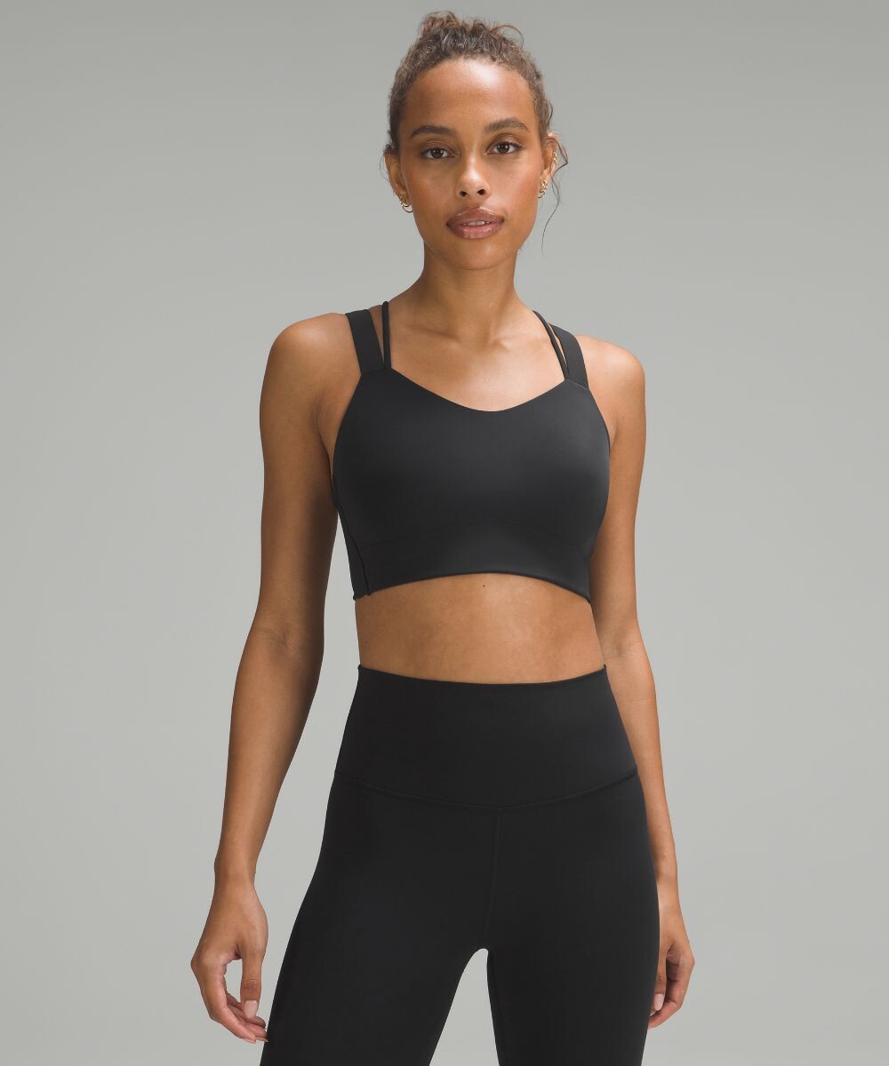 

Спортивный бюсгальтер Lululemon, черный