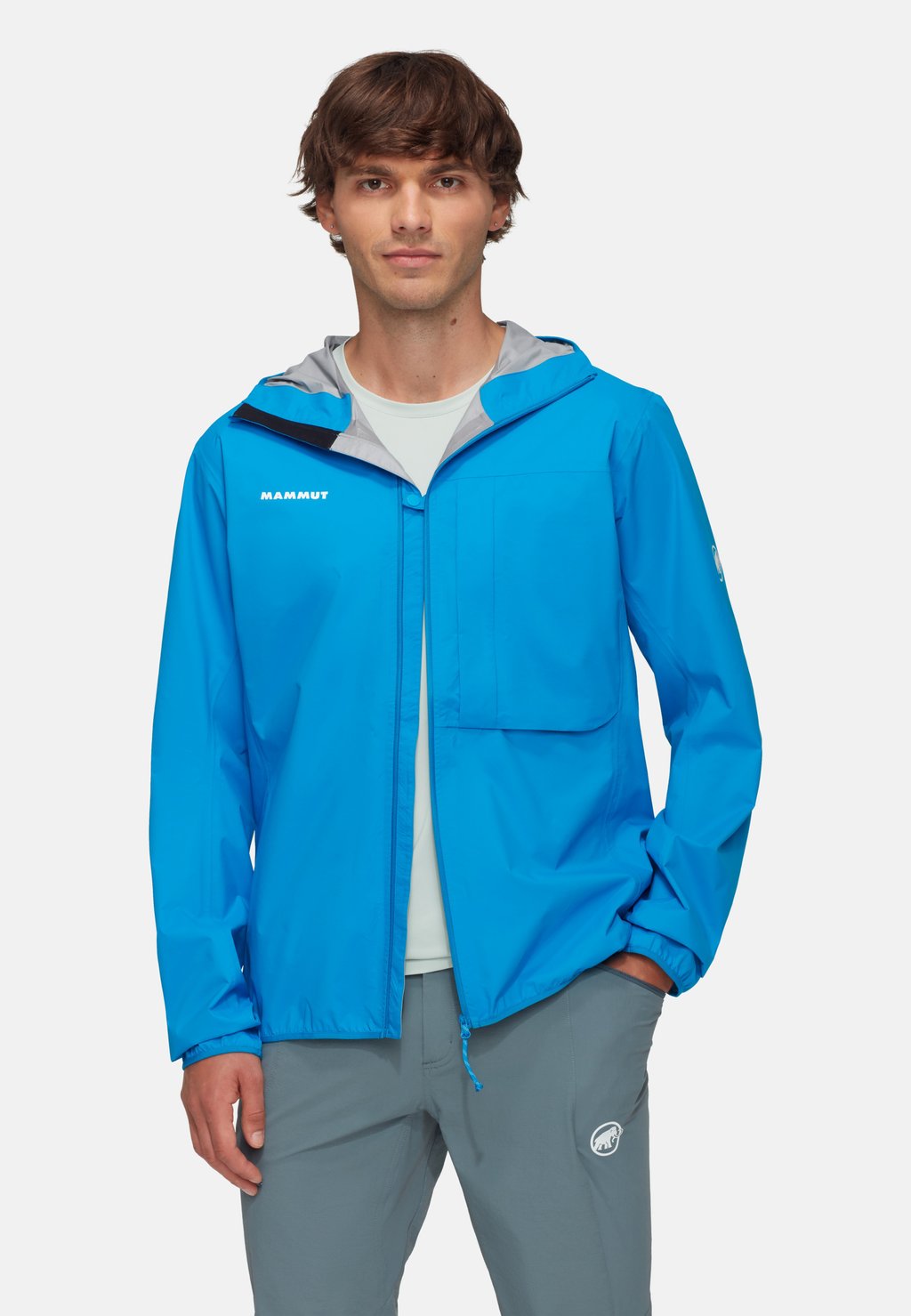 

Куртка из хардшелла DUCAN HOODED Mammut, синий