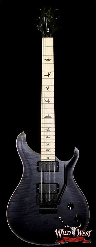 

Электрогитара Paul Reed Smith PRS Bolt-On Series Dustie Waring Signature CE 24 Floyd FR Maple Board Gray Black, Серый, Электрогитара Paul Reed Smith PRS Bolt-On Series Dustie Waring Signature CE 24 Floyd FR Maple Board Gray Black