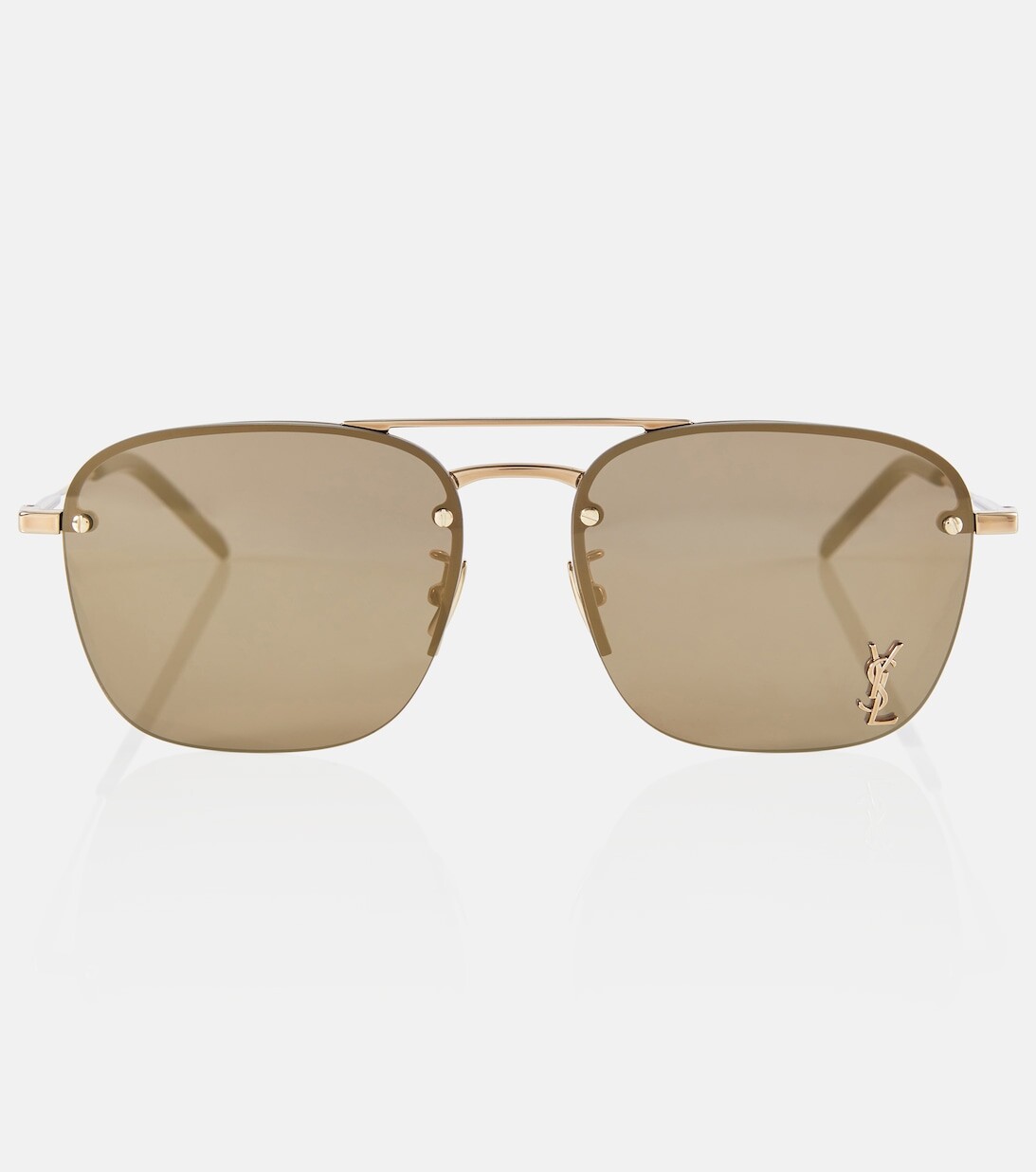 

Солнцезащитные очки-авиаторы SL 309 M Saint Laurent, металлик