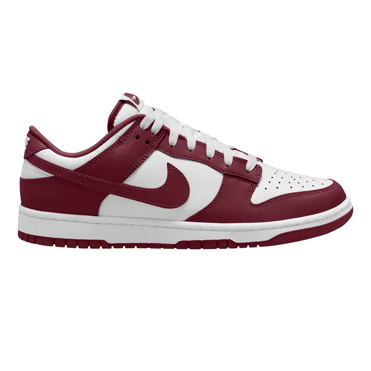 

Мужская повседневная обувь Dunk Low Retro Nike, белый/красный
