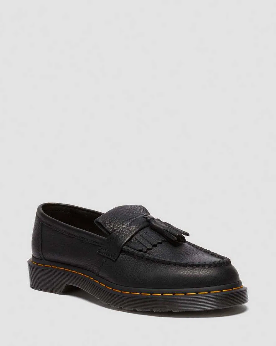 Dr Martens Кожаные лоферы Adrian Yellow Stitch Ambassador