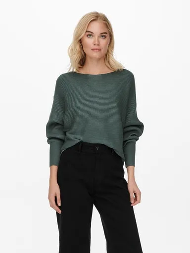 

Only вязаный свитер "ONLADALINE L/S SHORT PULLO KNT NOOS", зеленый