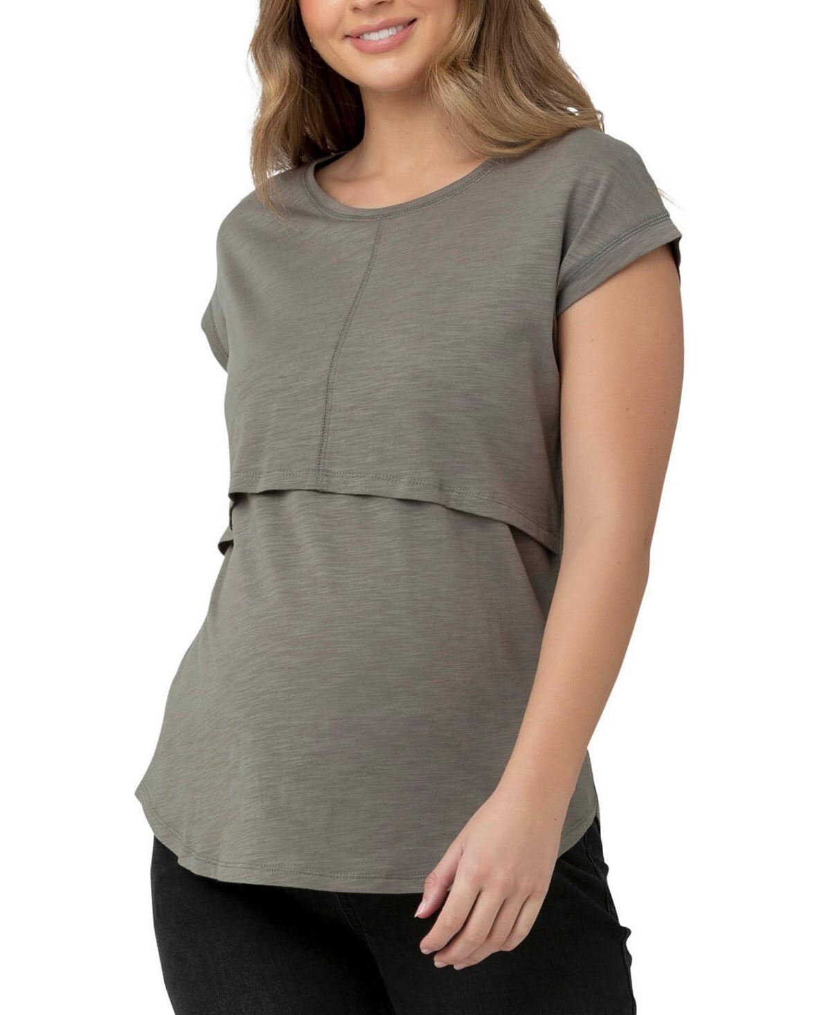 

Футболка для беременных Richie для кормящих мам Ripe Maternity