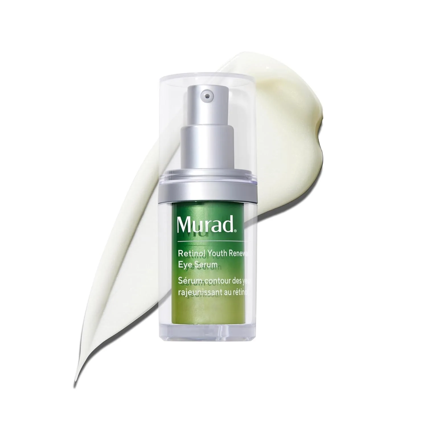 Murad Retinol Youth Renewal Eye Serum - сыворотка для глаз с ретинолом, уменьшает отечность и темные круги под глазами, разглаживает морщинки, подходит для ежевечернего применения, 14,8 мл