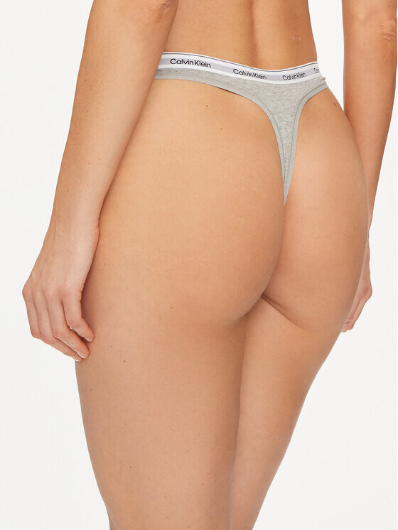 Струнная танга Calvin Klein, серый — фото 2