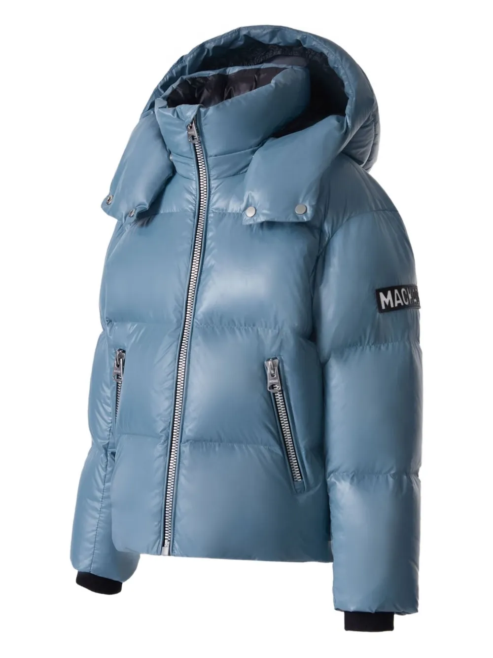 Толстовка Hooded puffer jacket MACKAGE KIDS, синий — фото 3