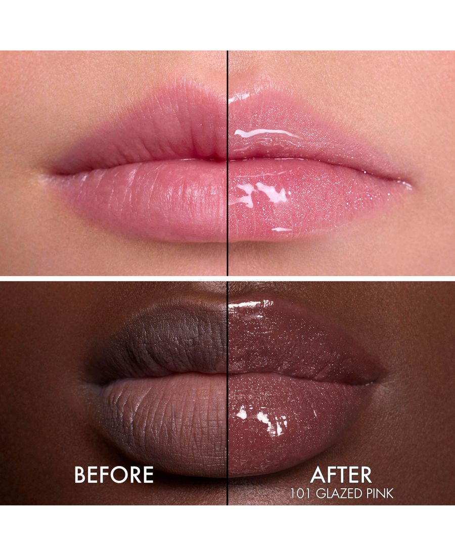 Бальзам для губ Dior Addict Lip Glow Butter, оттенок 101 Glazed Pink — фото 3