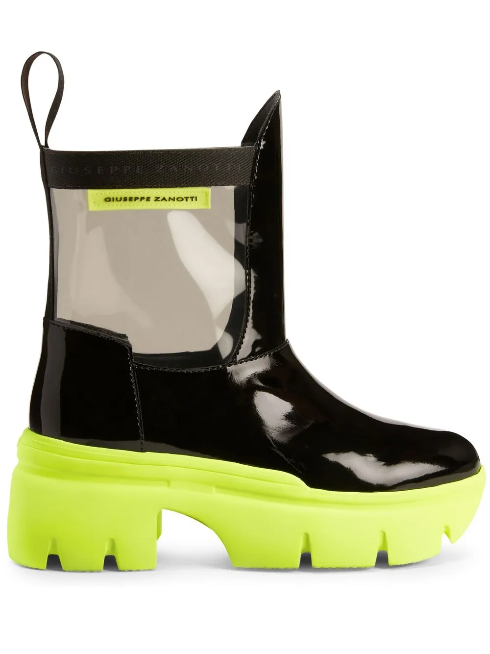 Массивные сапоги Apocalypse Riot Giuseppe Zanotti, черный