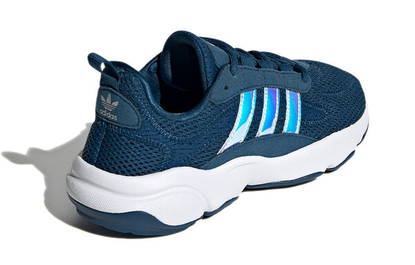 Кроссовки оригиналы haiwee j Adidas, синий — фото 4