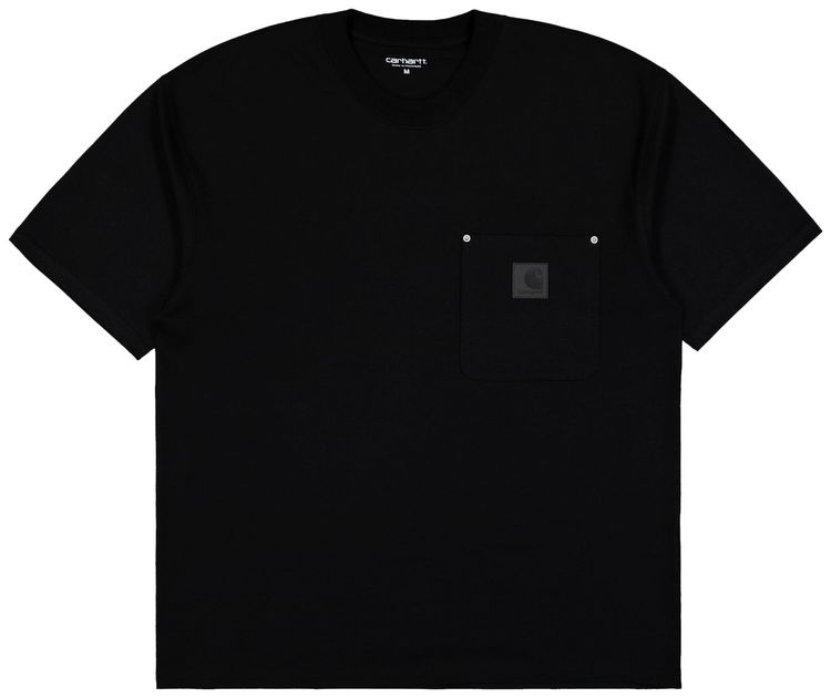 

Футболка Carhartt WIP Short-Sleeve Eldon Pocket T-Shirt 'Black', черный