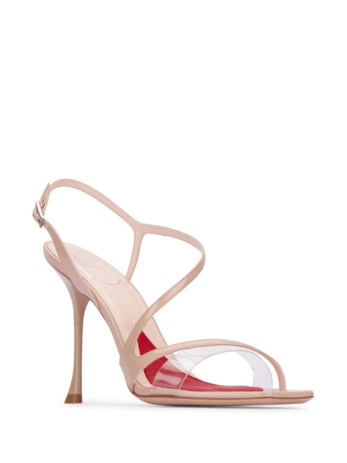 Сандалии из кожи Roger Vivier 100 мм, розовый