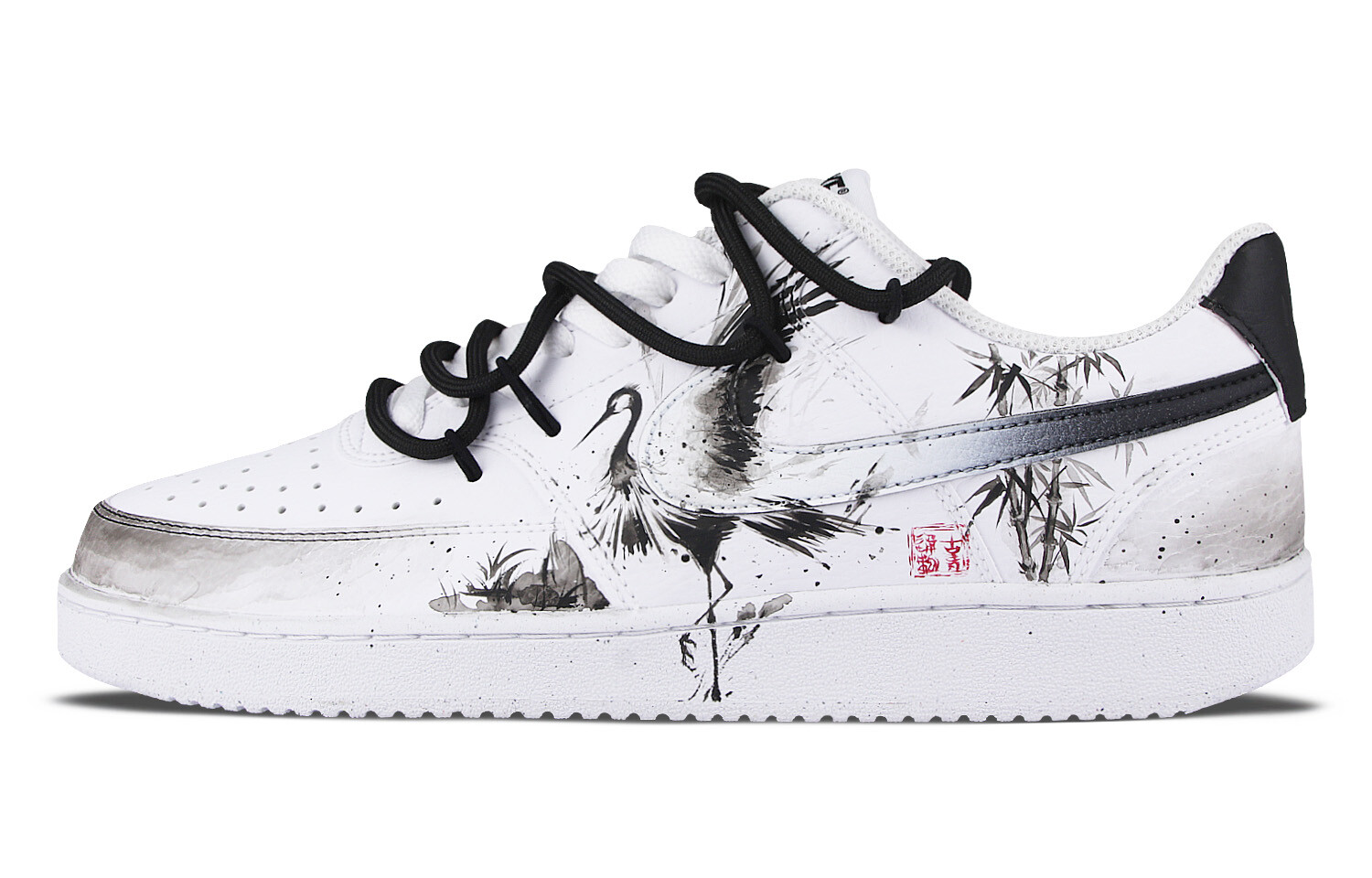 

Кроссовки Nike Court Vision 1 Skateboard Shoes Men Low-Top White, Белый, Кроссовки Nike Court Vision 1 Skateboard Shoes Men Low-Top White