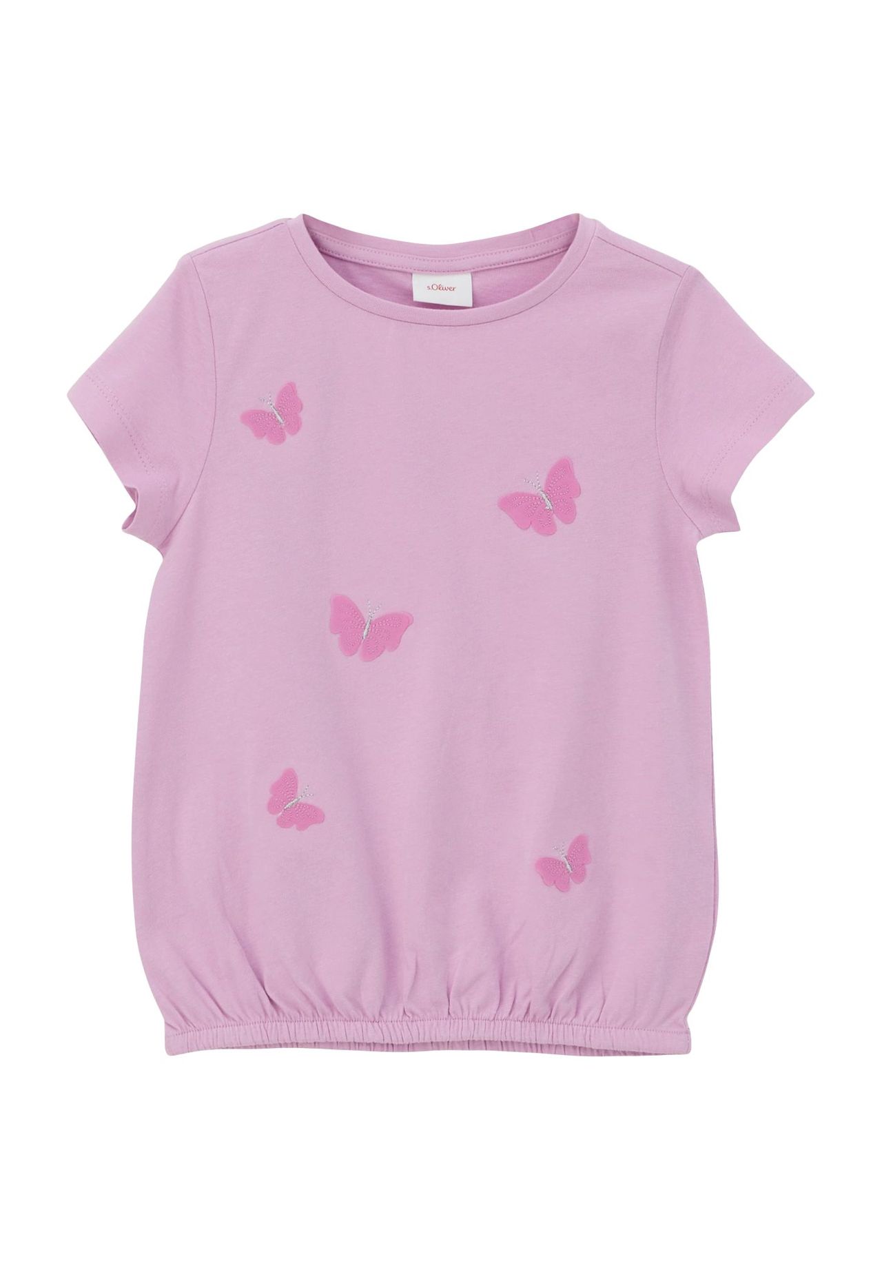 

Футболка бабочки детская S.Oliver, цвет 4442 Lilac/ Pink