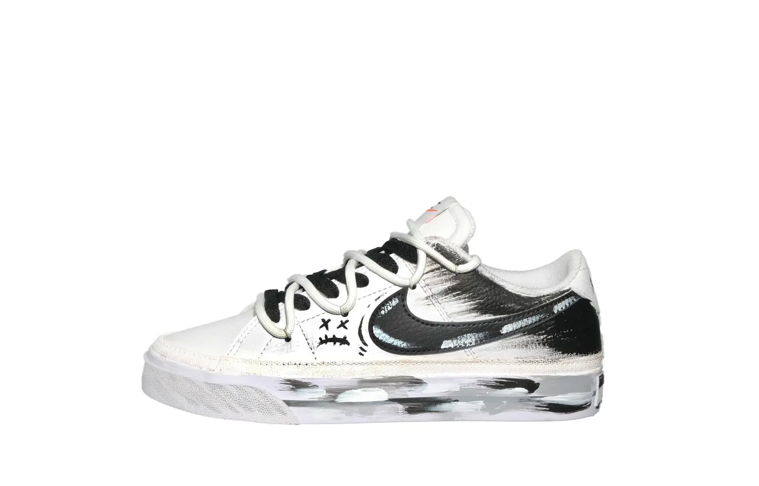 

Nike Низкие скейтбордистские кроссовки Court Legacy, унисекс, черный