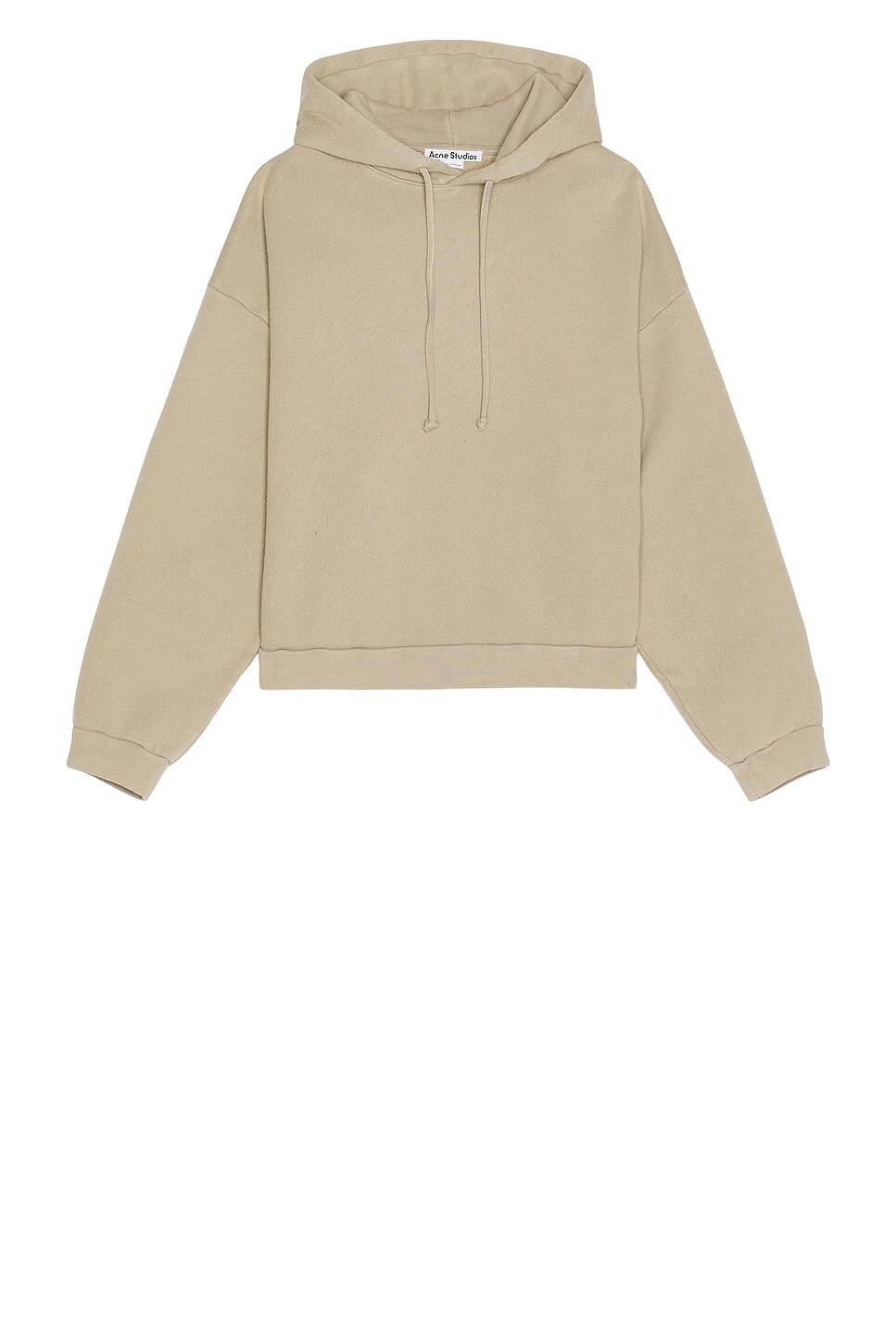 

Толстовка с капюшоном Acne Studios, цвет Concrete Grey