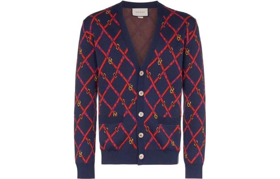 

Свитер унисекс темно-синий Gucci, синий