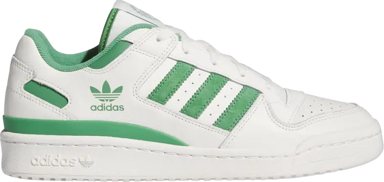 Кроссовки Wmns Forum Low CL 'White Preloved Green', белый