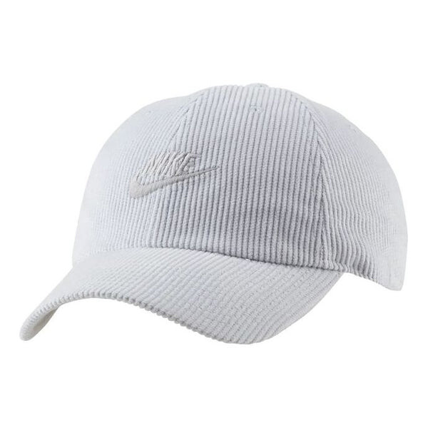 

Бейсболка heritage86 corduroy cap 'white' Nike, белый
