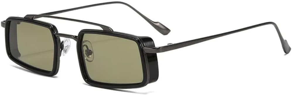 

Ретро-модные поляризованные солнцезащитные очки для женщин и мужчин, пляжные металлические солнцезащитные очки, классические винтажные очки для отдыха на природе SZVVBKK, Gun Green