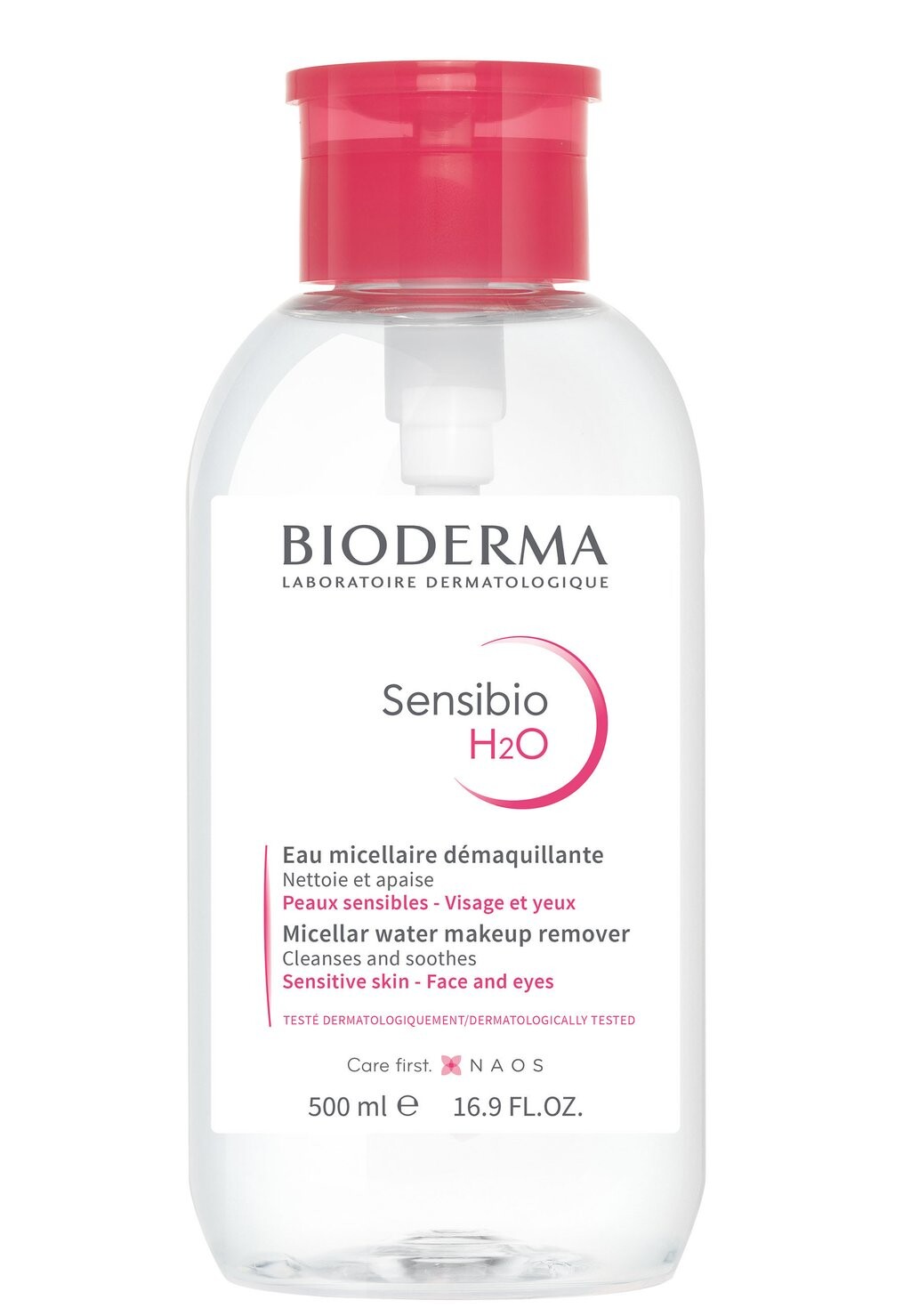 

Средства для очищения лица GESICHT/ MIZELLENWASSER SENSIBIO Bioderma, цвет transparent