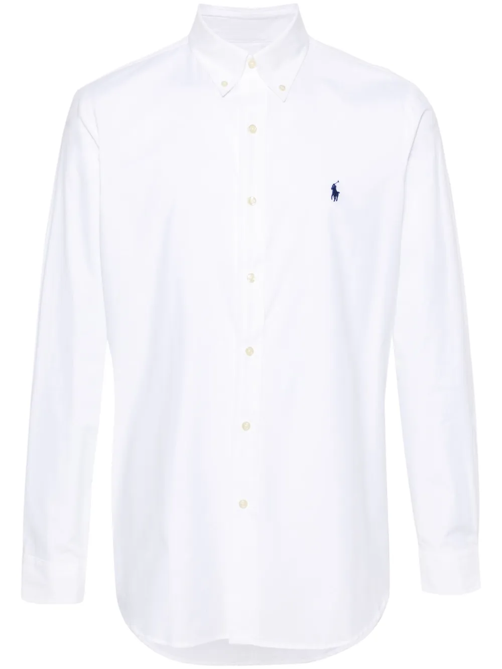

Поплиновая рубашка с вышивкой Polo Pony POLO RALPH LAUREN, белый
