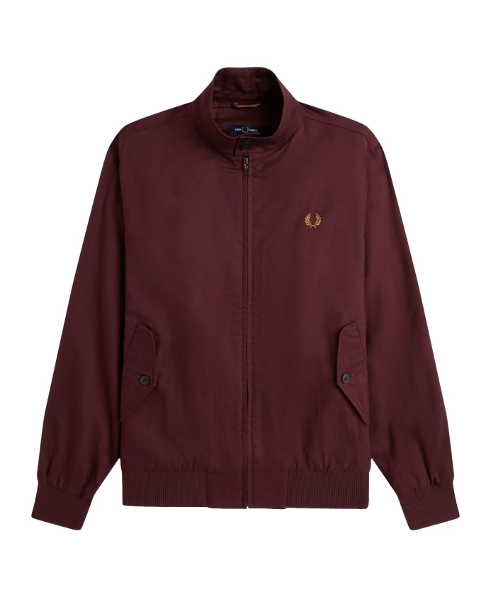 

Классическая куртка-харрингтон, бордового цвета. Fred Perry, красный