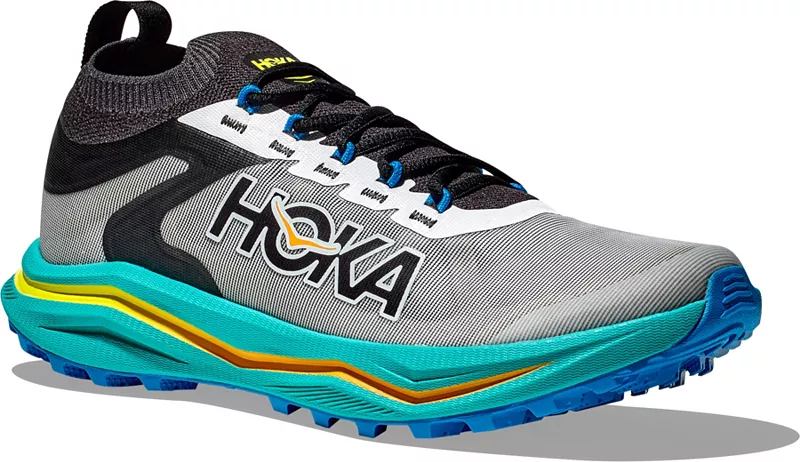 Женские кроссовки для бега по пересеченной местности HOKA Zinal 2, цвет Ceramic — фото 3
